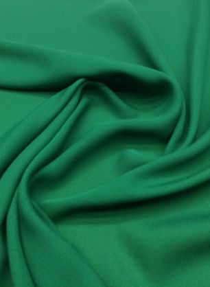 Крепдешин (о) зеленый Etro - в интернет-магазине тканей Тессутидея арт. 02-7126