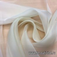 Органза (о) молочная - итальянские ткани Тессутидея арт. 02-7195