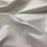 Жаккард с люрексом (н) бело-серебрянный - итальянские ткани Тессутидея арт. 03-4868