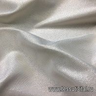 Жаккард с люрексом (н) бело-серебрянный - итальянские ткани Тессутидея арт. 03-4868