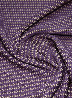 Трикотаж фактурный (н) сиренево-бежевый ш-125см - в интернет-магазине тканей Тессутидея арт. 13-1065