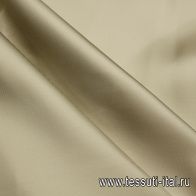 Тафта диагональ (о) светло-бежевая - итальянские ткани Тессутидея арт. 10-4598