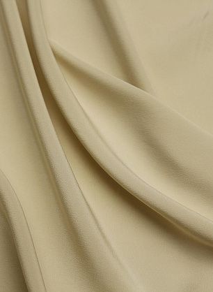 Крепдешин (о) светло-бежевый - в интернет-магазине тканей Тессутидея арт. 10-4407