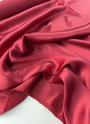 Шелк атлас (о) темно-малиновый - в интернет-магазине тканей Тессутидея арт. 10-4708