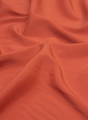 Крепдешин стрейч (о) темно-оранжевый - в интернет-магазине тканей Тессутидея арт. 10-1591