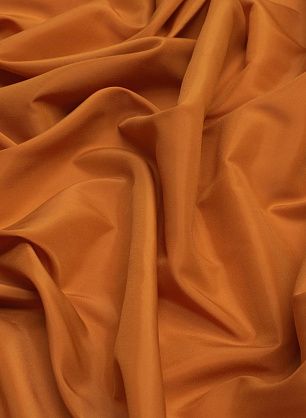 Подкладочная стрейч (о) коричнево-оранжевая - в интернет-магазине тканей Тессутидея арт. 07-1267