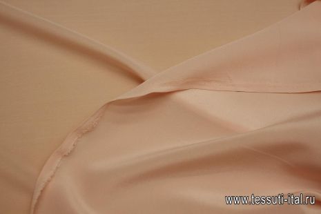 Крепдешин (о) светло-розовый - итальянские ткани Тессутидея арт. 10-3271