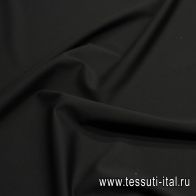 Джерси (о) черное - итальянские ткани Тессутидея арт. 14-1716