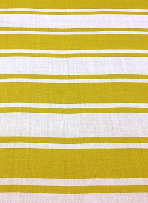 Лен (н) желто-белая полоска - в интернет-магазине тканей Тессутидея арт. 16-0401