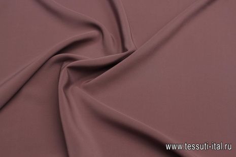 Крепдешин (о) серо-фиолетовый - итальянские ткани Тессутидея арт. 10-3374