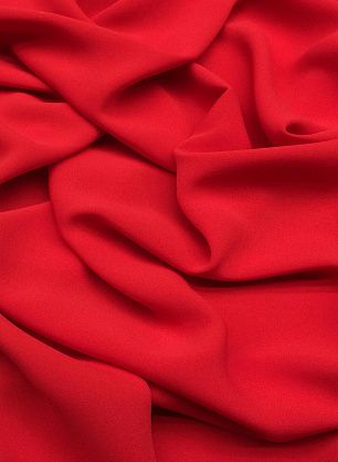 Плательная стрейч (о) красная - в интернет-магазине тканей Тессутидея арт. 03-5132