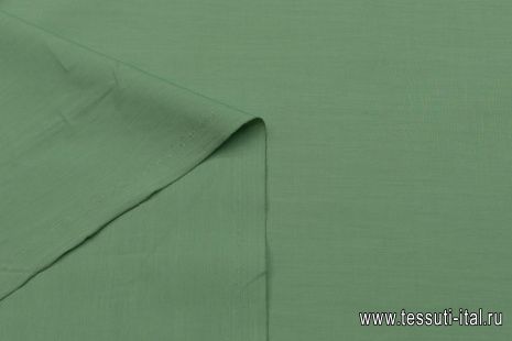 Сорочечная (о) зеленая - итальянские ткани Тессутидея арт. 01-7058