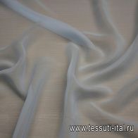 Шифон 40 гр/м (о) голубой  - итальянские ткани Тессутидея арт. 10-3162