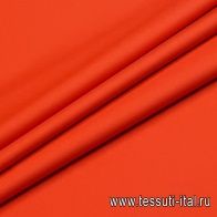 Костюмная стрейч (о) оранжевая - итальянские ткани Тессутидея арт. 05-2953