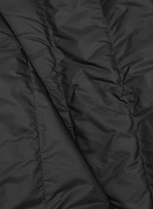 Деталь для пуховика с водоотталкивающим покрытием наполнитель пух 90*65см черная - в интернет-магазине тканей Тессутидея арт. F-6507
