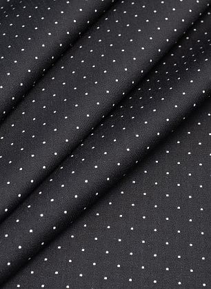 Костюмная дабл (н) серо-черная с вкраплениями - в интернет-магазине тканей Тессутидея арт. 05-3381