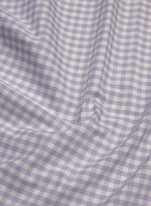 Сорочечная (н) бело-сиренево-зеленая клетка - в интернет-магазине тканей Тессутидея арт. 01-5984
