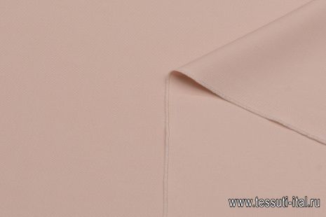 Костюмная стрейч (о) светло-бежево-розовая - итальянские ткани Тессутидея арт. 05-4387