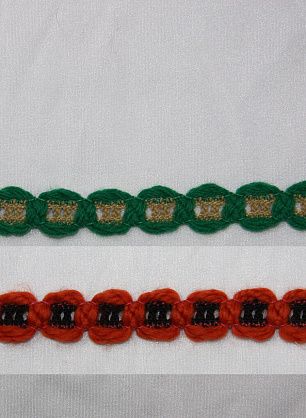 Тесьма шерсть ш-2см в ассортименте - в интернет-магазине тканей Тессутидея арт. 03-2289