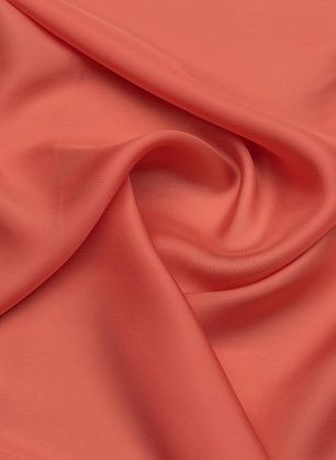 Подкладочная купра (о) светло-коралловая - в интернет-магазине тканей Тессутидея арт. 08-1345