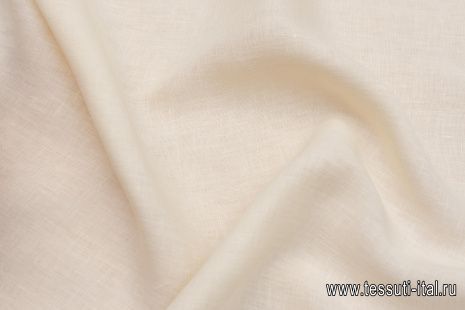 Лен (о) молочный - итальянские ткани Тессутидея арт. 16-0801