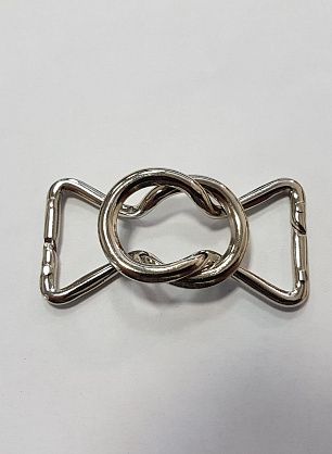 Пряжка металл серебро ш-2,2см - в интернет-магазине тканей Тессутидея арт. F-4881