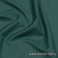 Костюмная стрейч (о) темно-зеленая - итальянские ткани Тессутидея арт. 05-4377
