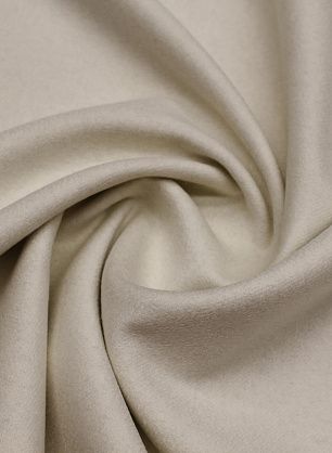 Пальтовая беби кашемир двухслойная (н) серая елочка/айвори - в интернет-магазине тканей Тессутидея арт. 09-2080