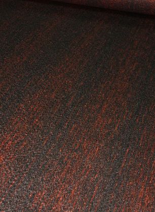 Пальтовая мохер (н) терракотово-черная ш-160см - в интернет-магазине тканей Тессутидея арт. 09-1213