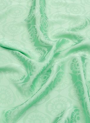 Плательная жаккардовая (о) салатовая - в интернет-магазине тканей Тессутидея арт. 03-6766