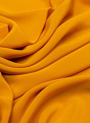 Крепдешин (о) охра - в интернет-магазине тканей Тессутидея арт. 02-8629