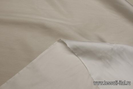 Подкладочная стрейч (о) белая - итальянские ткани Тессутидея арт. 07-1492