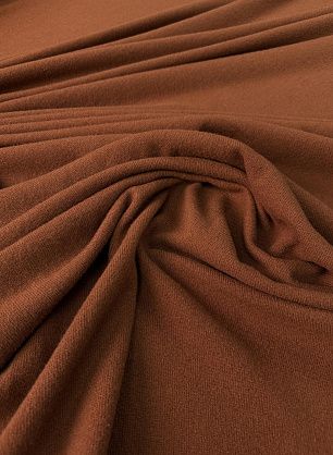 Трикотаж шерсть (о) кирпичный - в интернет-магазине тканей Тессутидея арт. 15-1173