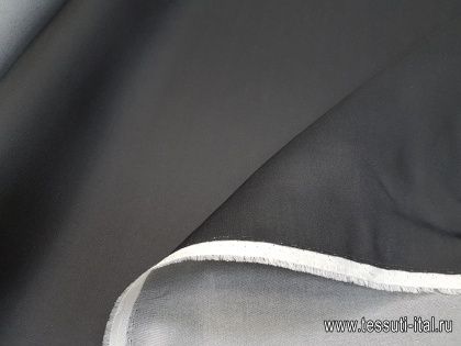 Органза дабл (о) темно-серая/айвори - итальянские ткани Тессутидея арт. 02-5605