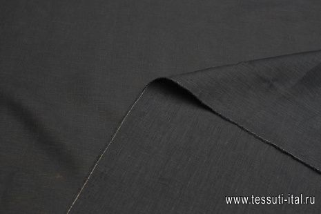 Лен (о) темно-синий - итальянские ткани Тессутидея арт. 16-0906