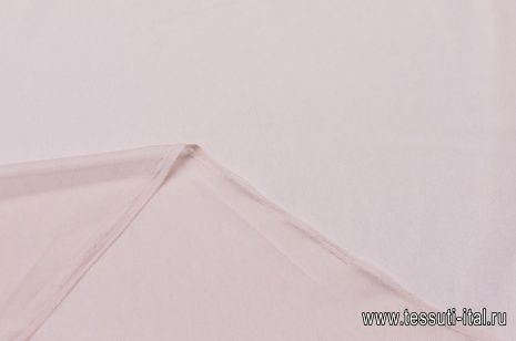 Плательная сетка (о) светло-розовая - итальянские ткани Тессутидея арт. 03-5785