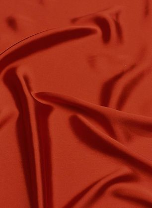 Шелк атлас 90 г/м (о) красный  - в интернет-магазине тканей Тессутидея арт. 10-3157