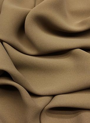 Плательная стрейч (о) светло-коричневая - в интернет-магазине тканей Тессутидея арт. 03-5138