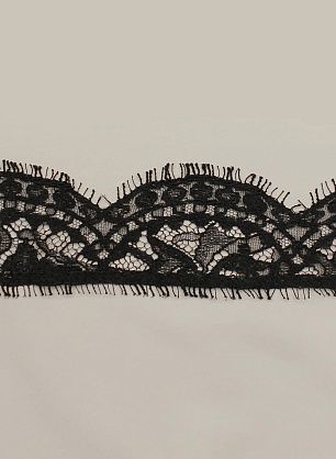 Кружево ш-6см черное - в интернет-магазине тканей Тессутидея арт. F-6325