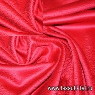 Пальтовый кашемир (о) красный - итальянские ткани Тессутидея арт. 09-0826