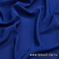 Крепдешин (о) темно-синий - итальянские ткани Тессутидея арт. 10-1136