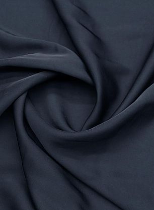 Плательная вискоза стрейч 280 г/м (о) темно-синяя - в интернет-магазине тканей Тессутидея арт. 04-1741