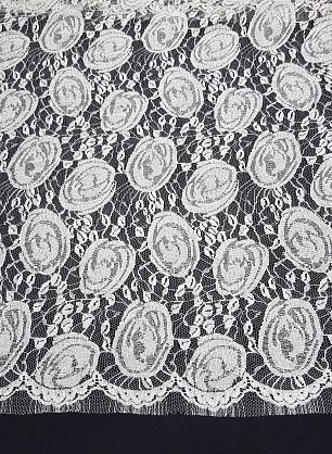 Кружево (н) бежевое Solstiss - в интернет-магазине тканей Тессутидея арт. 03-4432