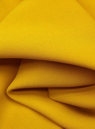 Плательная кади (о) охра - в интернет-магазине тканей Тессутидея арт. 04-1136