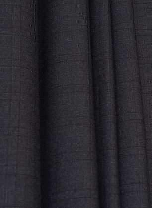 Костюмная (н) черно-серая меланжевая клетка - в интернет-магазине тканей Тессутидея арт. 05-4142