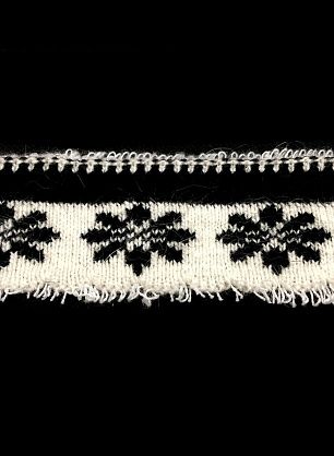 Подвяз черно-белый  3*-86см - в интернет-магазине тканей Тессутидея арт. F-3407