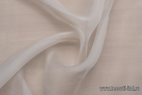 Органза (о) айвори - итальянские ткани Тессутидея арт. 10-3010