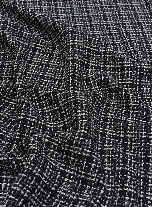 Шанель (н) черно-белая - в интернет-магазине тканей Тессутидея арт. 03-6752