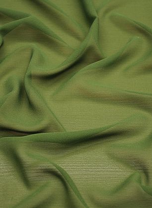 Шифон 40 г/м (о) темно-зеленый  - в интернет-магазине тканей Тессутидея арт. 10-3147