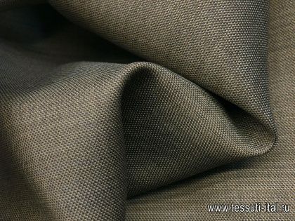 Костюмная (о) серо-сине-коричневая меланж в стиле Luigi Botto - итальянские ткани Тессутидея арт. 05-2775